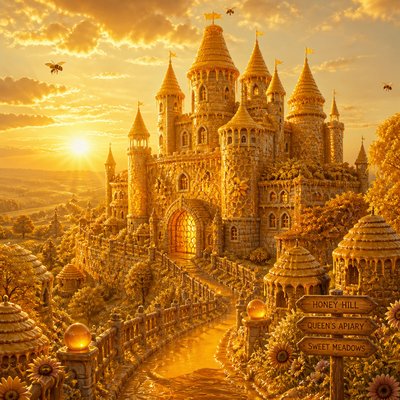 majestic castle on a hilltop