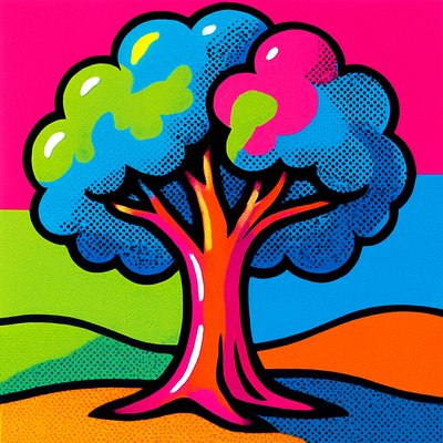 a tree in nature