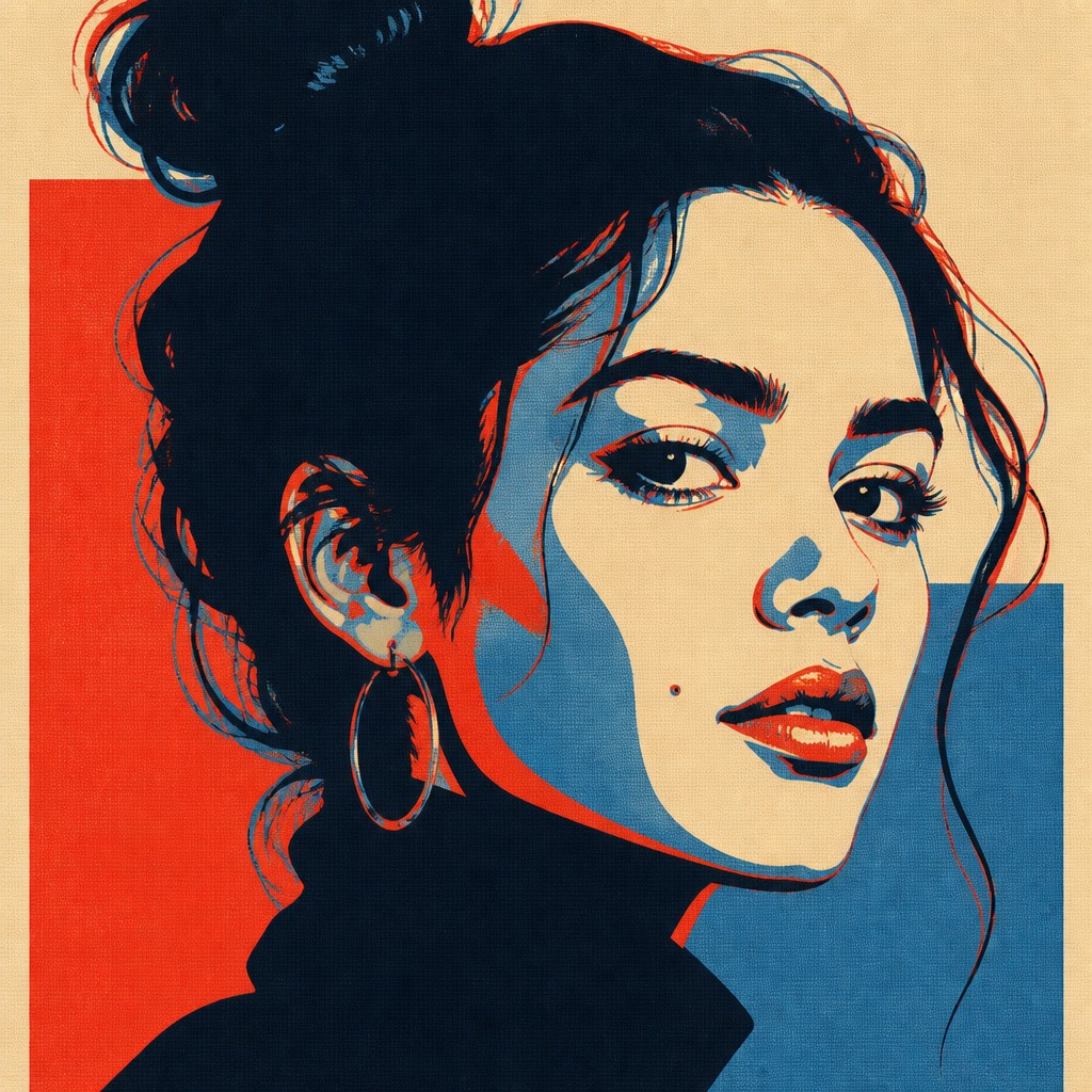 Screen Print Style example artwork 1