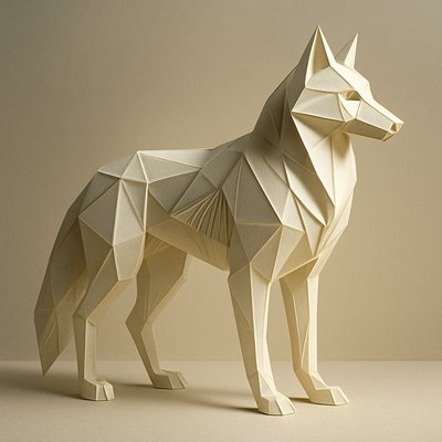 animal standing in natural pose