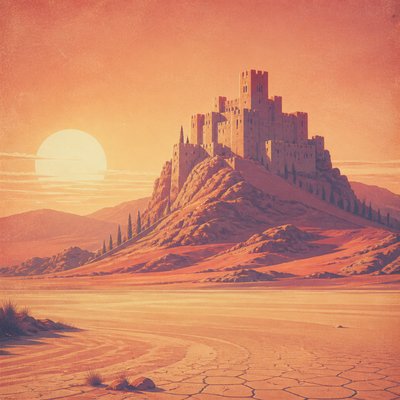 majestic castle on a hilltop