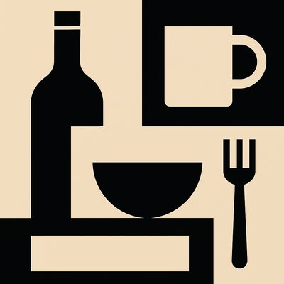 still life with everyday objects