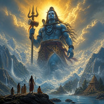 wide landscape with natural scenery — Hierarchy Art Style