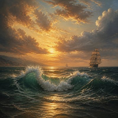 a rose entwined with a crescent moon, clean balanced composition on a plain background, no text
