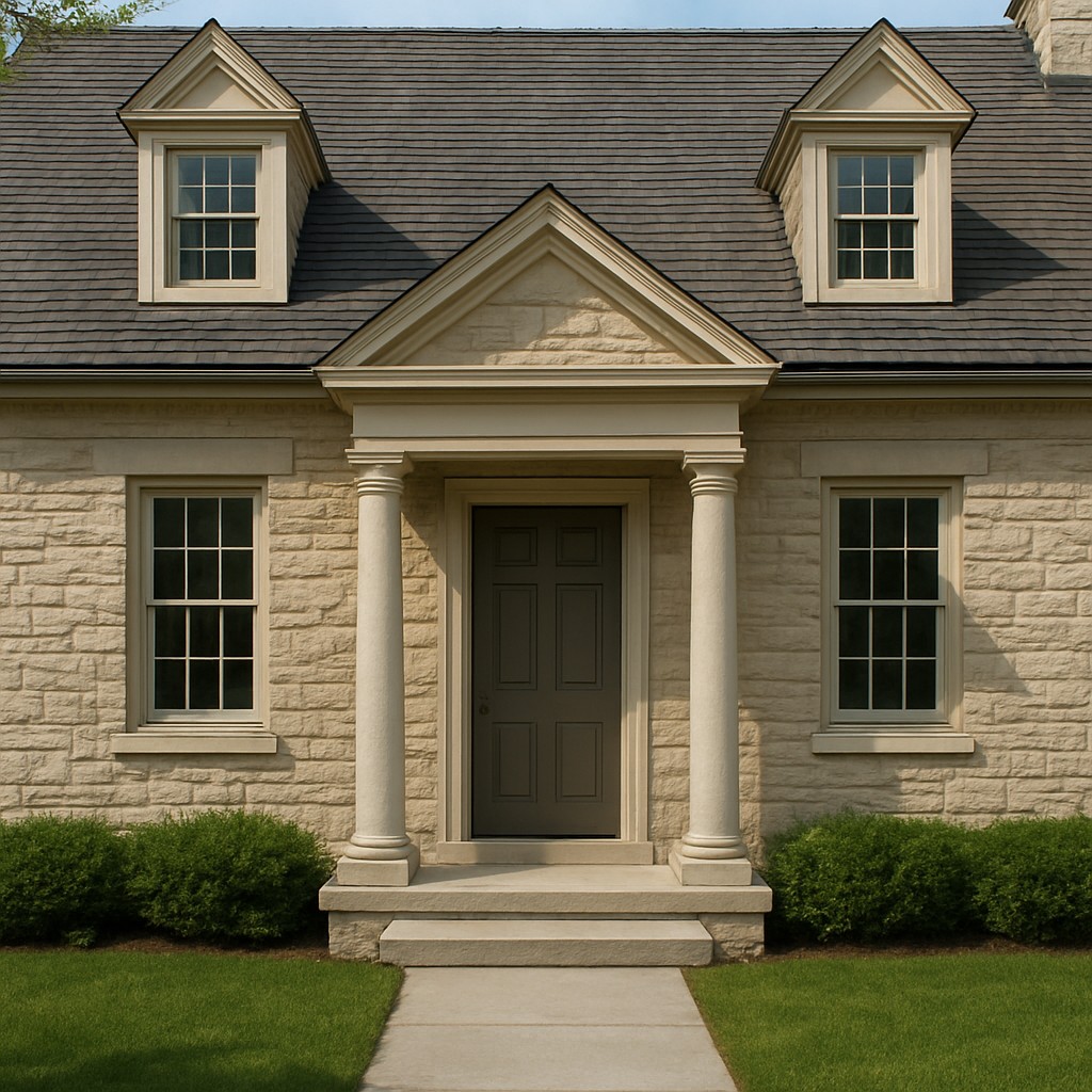 house with front view