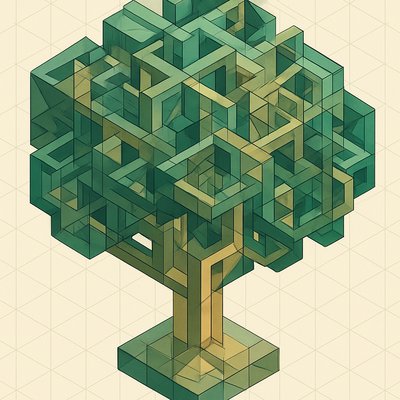 a tree in nature