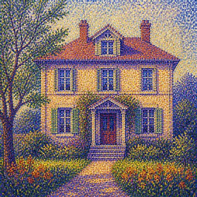 house with front view