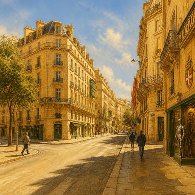 Valletta Art Style Style Transfer Example