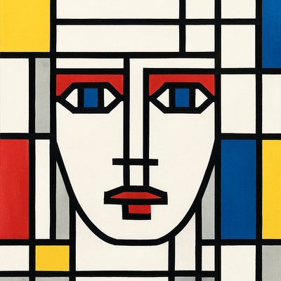 De Stijl Art Style 1