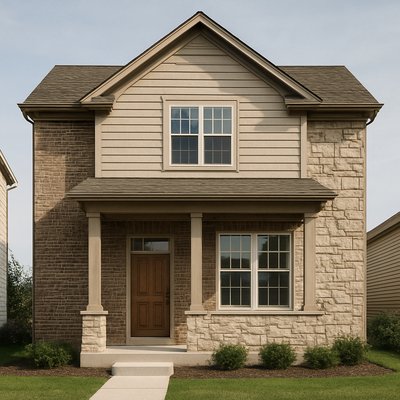 house with front view