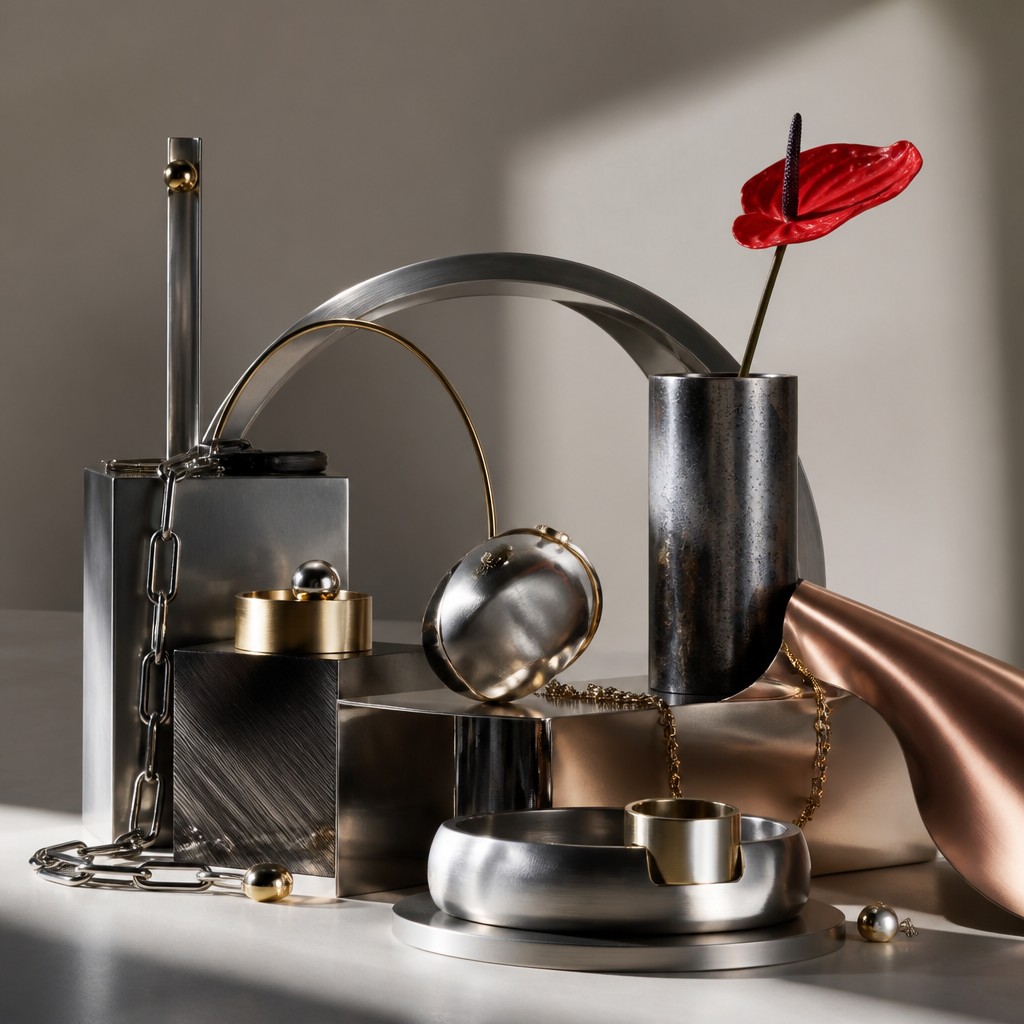 still life with everyday objects