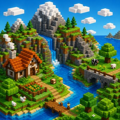 wide landscape with natural scenery