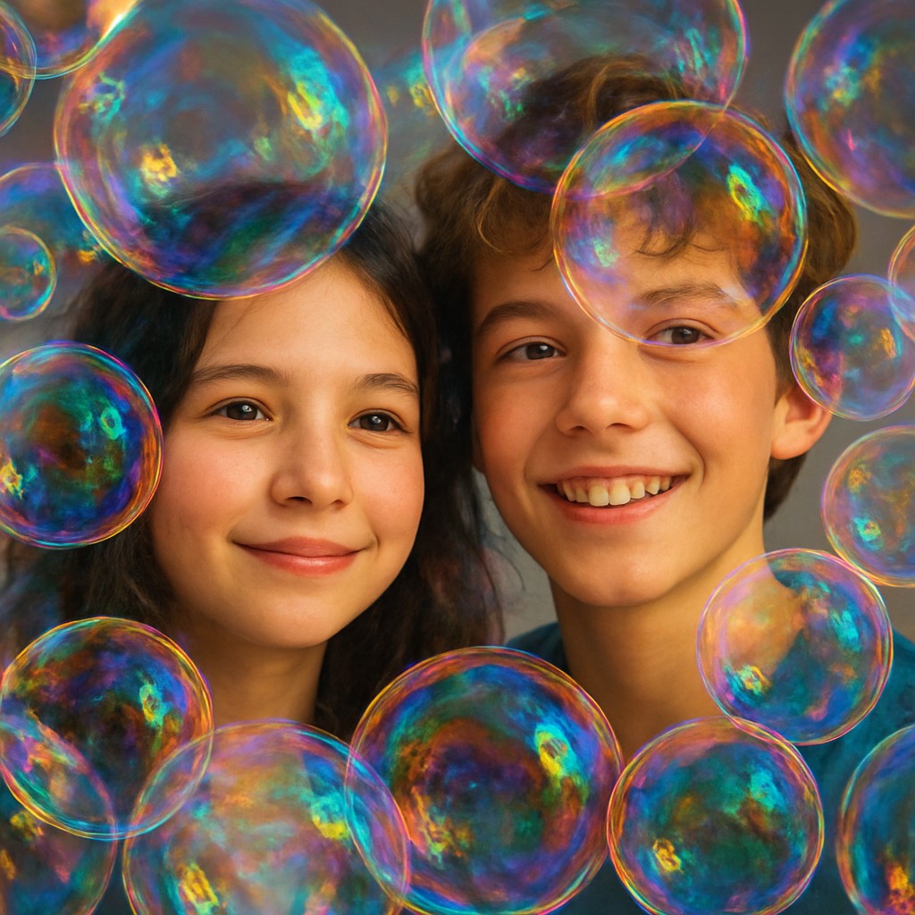 portrait of two people together