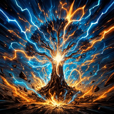a tree in nature