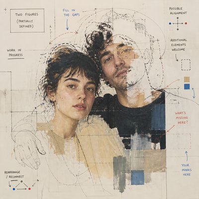 portrait of two people together