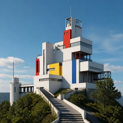 majestic castle on a hilltop