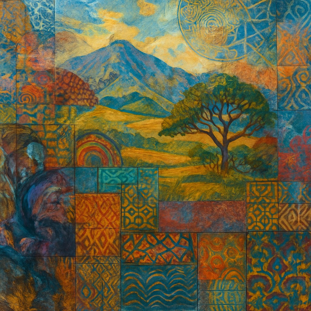 wide landscape with natural scenery