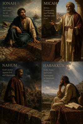 Themes for Old Testament Prophets Jonah, Micah, Nahum, & Habakkuk.