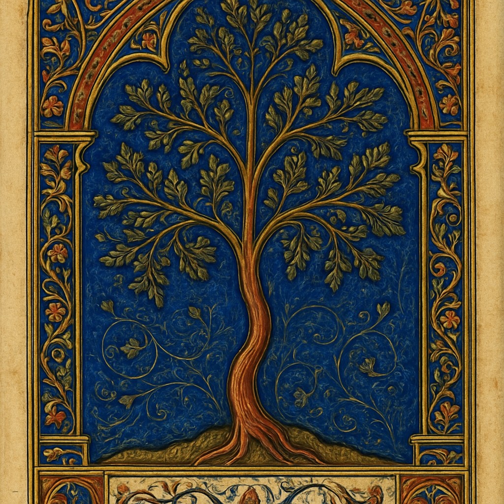 a tree in nature