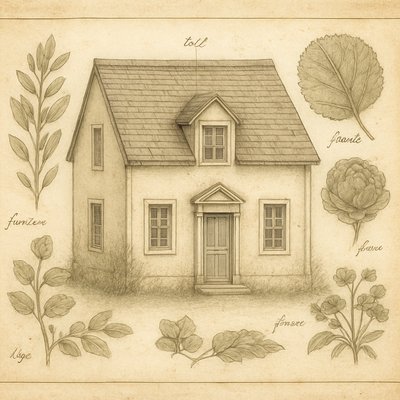 house with front view