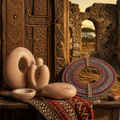 still life with everyday objects