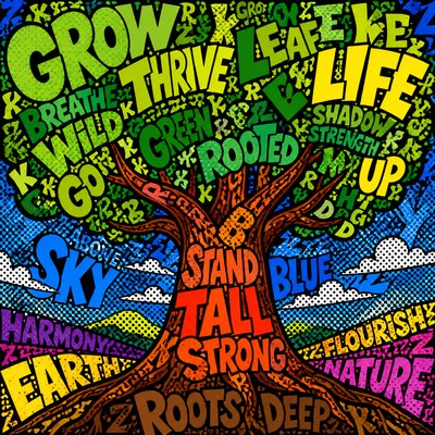 a tree in nature