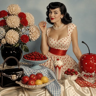 Vintage 50s Fashion Style 3