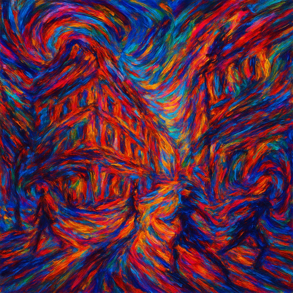 Dance Frenzy Expressionism Art Style Style Transfer Example