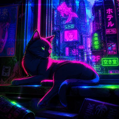 a cat lounging in a sunlit window