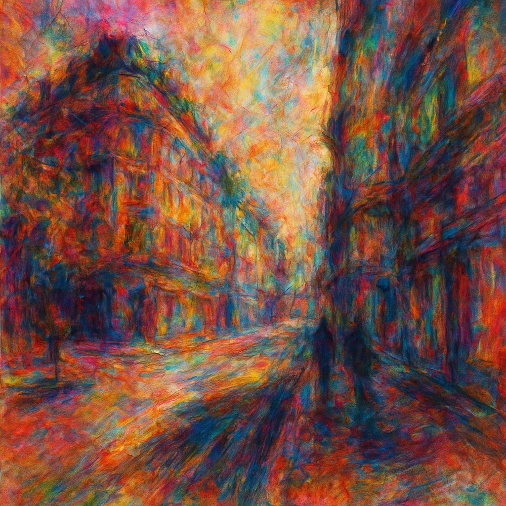 Memory Distortion Expressionism Art Style Style Transfer Example