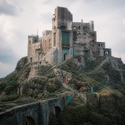 majestic castle on a hilltop