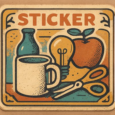 still life with everyday objects