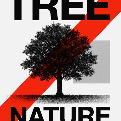 a tree in nature
