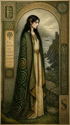 full-length portrait of an elegant figure
