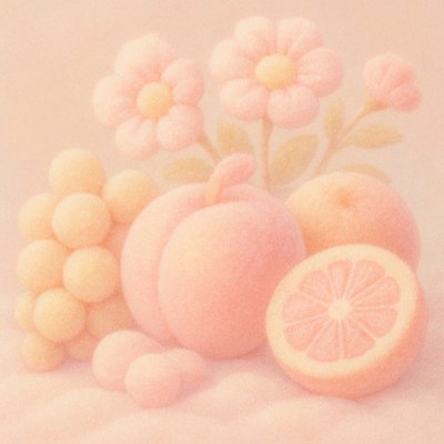 still life arrangement of fruits and flowers