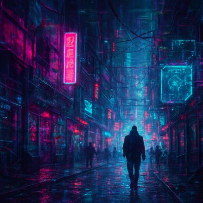 urban street with city activity