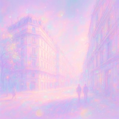 Soft Pastel Idol Portrait Style Transfer Example