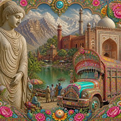 Pakistani Art Style 2