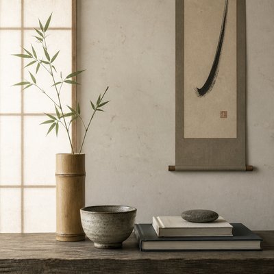 still life with everyday objects — Japanese Architecture Art
