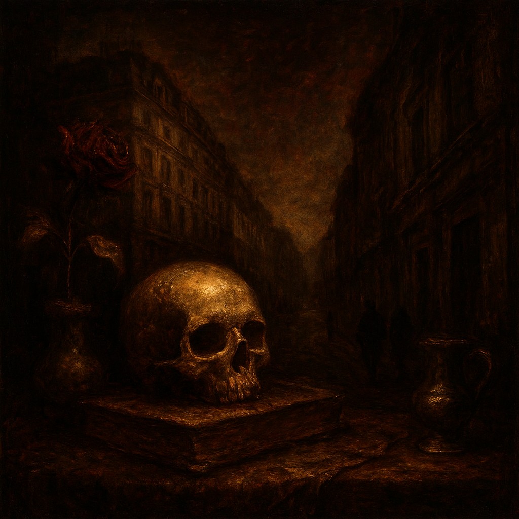 Baroque Vanitas Still Life Art Style Style Transfer Example