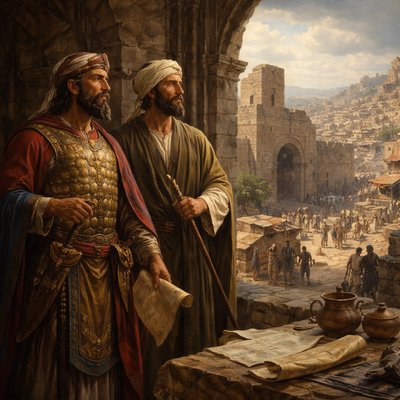 “And Joel the son of Zichri was their overseer: and Judah the son of Senuah was second over the city.” (Nehemiah 11:9, KJV)
