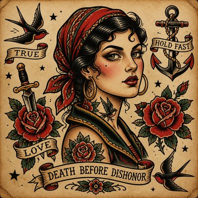 Tattoo Flash Art Style 1