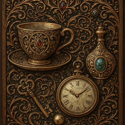 still life with everyday objects