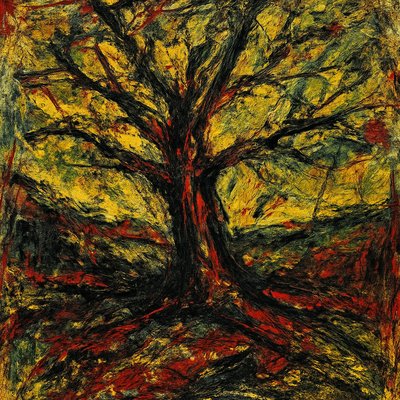 a tree in nature
