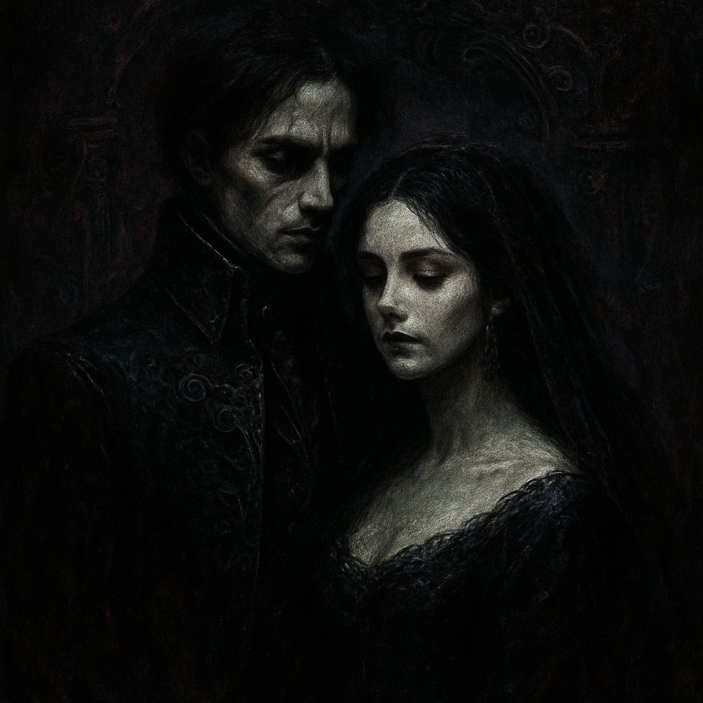 portrait of two people together