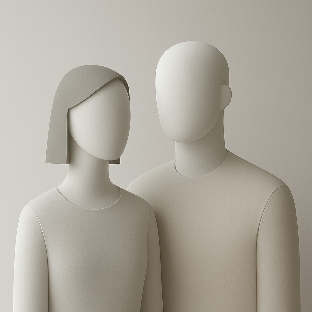 portrait of two people together