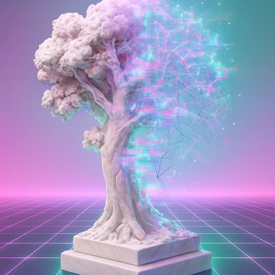 a tree in nature