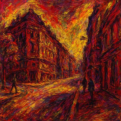 Expressionist Portrait Style Style Transfer Example