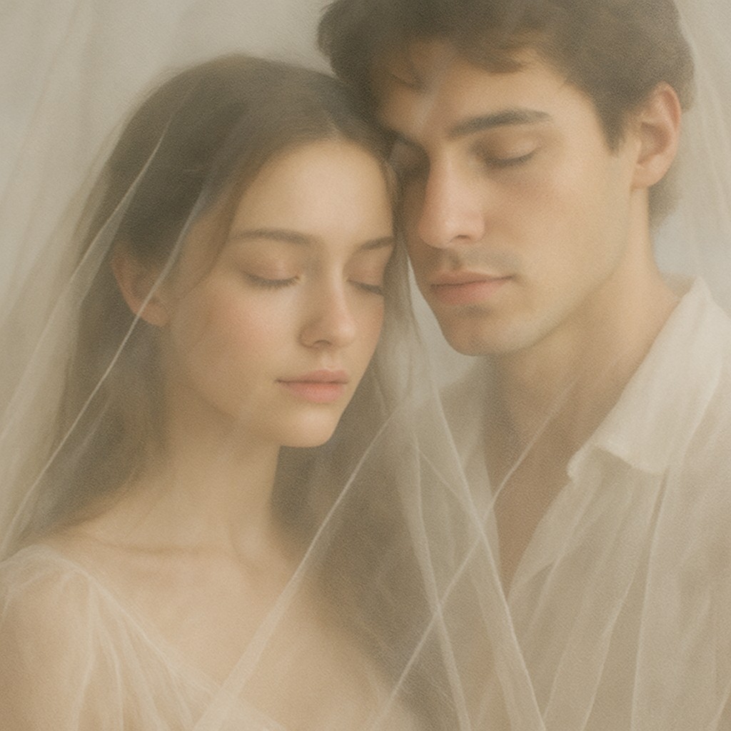portrait of two people together