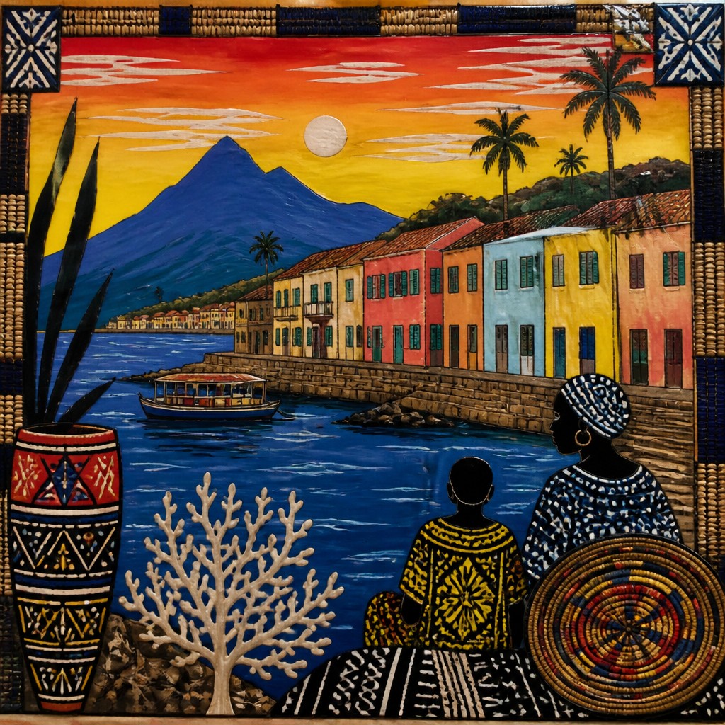 Senegalese Art Style example artwork 2